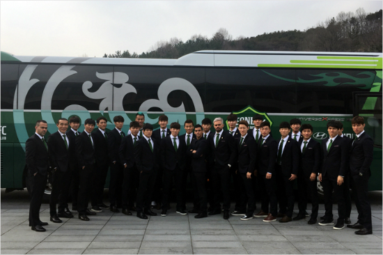 클럽월드컵출전을위해오사카로향한전북.(사진=전북현대제공)