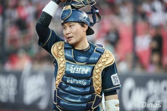 NC다이노스용덕한이선수생활을마감하고코치로지도자생활을시작한다.(사진=NC제공)