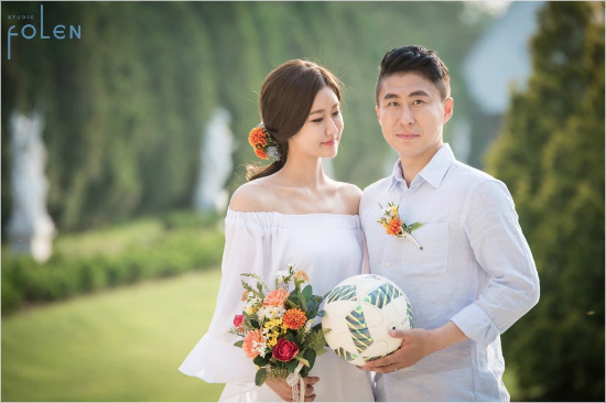 10일웨딩마치를올리는이용래.(사진=수원삼성제공)