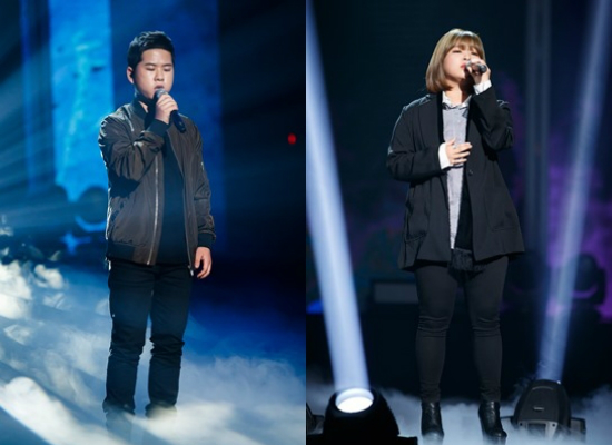 '슈퍼스타K2016'TOP2김영근(왼쪽),이지은(사진=CJE&M제공)
