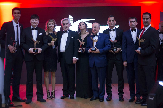 2016년WTF갈라어워즈수상자들.(사진=WTF제공)