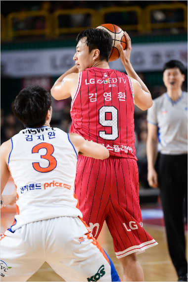 창원LG김영환(사진제공=KBL)