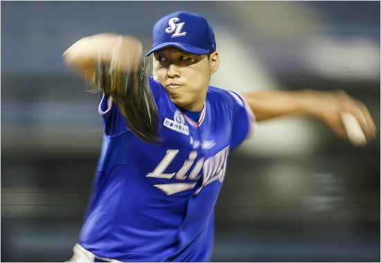 LG로이적한차우찬(사진제공=삼성)