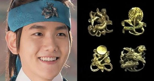 ▲(좌)왕은머리장식(우)고려꾸미개