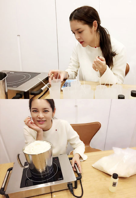 배우 박시연, 새로운 취미생활 공개! '러블리 미모 여전'