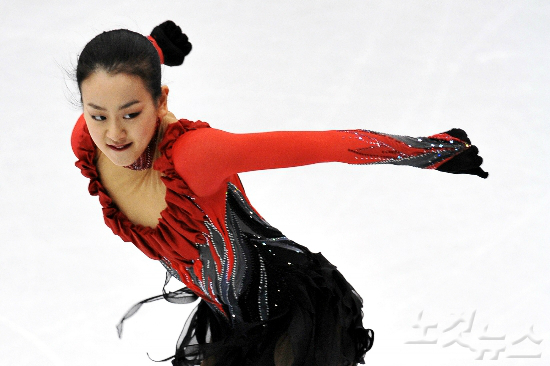 일본의피겨스타아사다마오가국가대표선발전을겸한전일본선수권에서선전을다짐했다.(사진=자료사진)