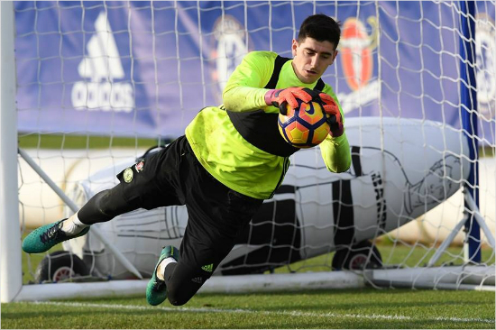 티보쿠르투아.(사진=첼시FC페이스북)