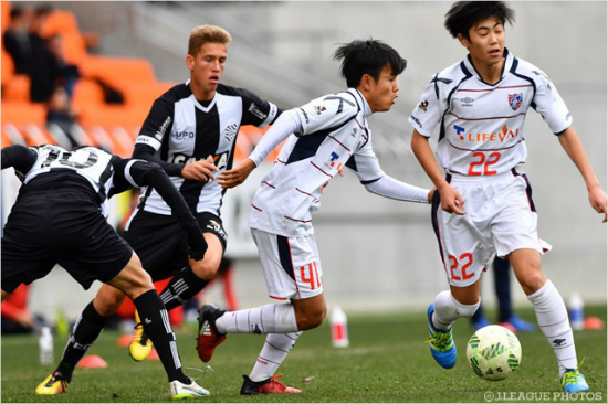 일본축구가기대하는최고유망주구보(가운데).(사진=J리그홈페이지)