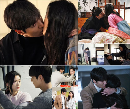 ‘푸른바다’, 전지현-이민호, 좋은 건 두 번 보자! 준청커플 스킨십 대방출