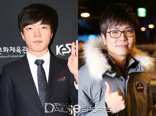 승부조작에 가담한 혐의를 받고 있는 이승현(왼쪽)과 정우용.