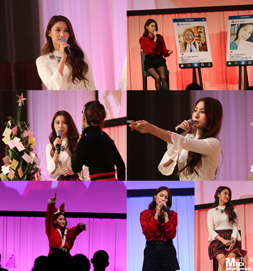 박규리, 日 단독 디너쇼 '규리스마스' 성황리 개최!