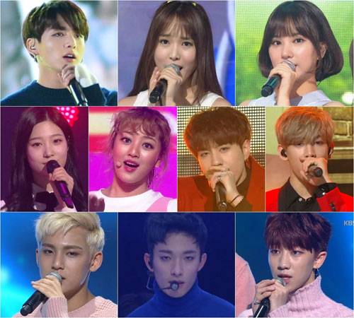 '2016 KBS 가요대축제' 정국-지효-정채연 등 '97라인' 콜라보