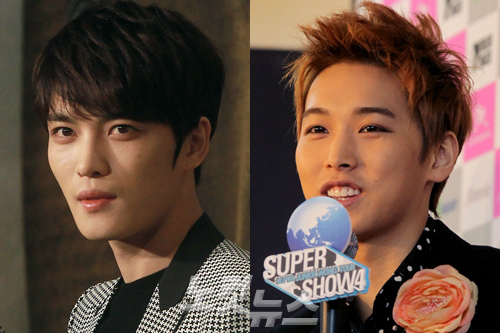 김재중(왼쪽),성민(자료사진)