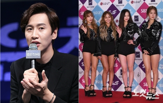 스타쉽엔터테인먼트와킹콩엔터테인먼트합병으로이광수와씨스타가한솥밥을먹게됐다.(사진=자료사진)