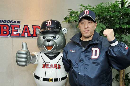 두산베어스는3일우완투수김승회와연봉1억원에계약했다고밝혔다.(사진=두산베어스제공)