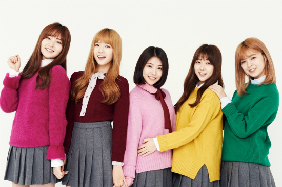 걸그룹믹스(MIXX).왼쪽부터미아,한나,희유,아리,리야(사진=차이코엔터테인먼트제공)