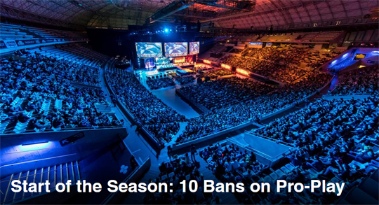 리그 오브 레전드, 2017 스프링 시즌부터 챔피언 밴 카드 10개로 증가