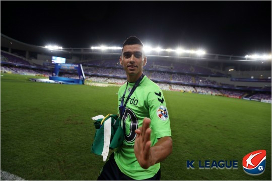 레오나르도.(사진=한국프로축구연맹제공)
