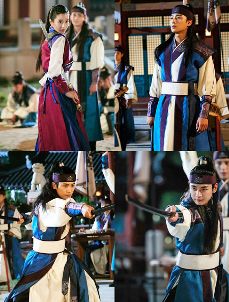 '화랑(花郞)' 박서준 박형식 최민호 vs 서예지, 팽팽 기싸움