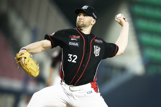 kt위즈가특급외인선발자원을영입하지못하면'플랜B'라이언피어밴드와재계약할방침이라고밝혔다.(사진=kt위즈제공)