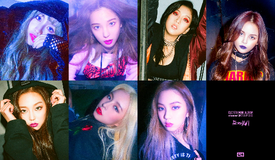 '파격 변신' 씨엘씨(CLC), '현아色' 입다 (종합)