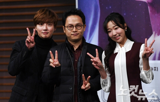 왼쪽부터윤시윤,박상훈PD,조수향(사진=이한형기자)