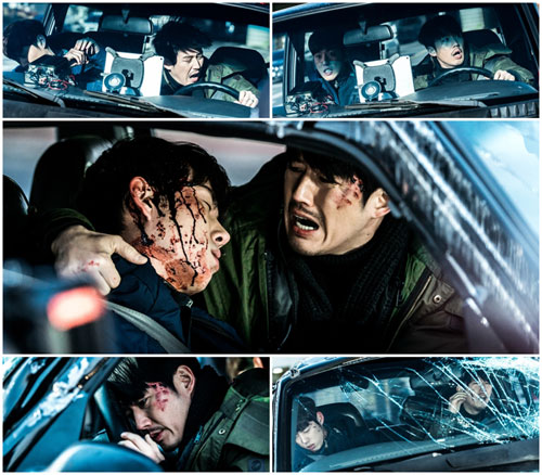 '보이스' 장혁, 백성현 "한 번 해보자는 거지!"...피투성이 자동차 추격