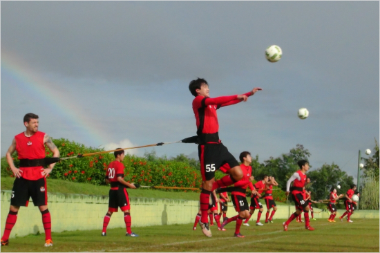 FC서울의괌전지훈련모습.(사진=FC서울제공)