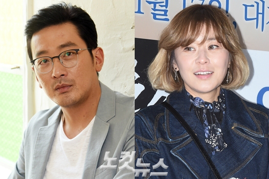 배우하정우와최강희가각각아티스트컴퍼니와플라이업엔터테인먼트와전속계약을체결했다.(사진=노컷뉴스자료사진)