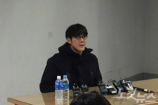 '마린보이'박태환이23일인천문학박태환수영장에서공개훈련및기자회견을진행했다.(=사진=노컷뉴스)