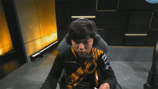 디그니타스 김찬호.(사진=LCS 중계 캡처)