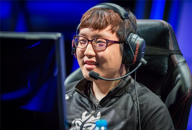 유럽에 아이번을 전파하고 있는 G2 e스포츠의 정글러 '트릭' 김강윤.