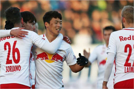 황희찬.(사진=레드불잘츠부르크홈페이지)