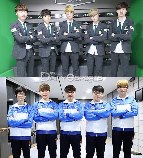 스프링 스플릿 첫 승을 거둔 콩두 몬스터(위)와 kt 롤스터의 연승 행진에 제동을 건 MVP.
