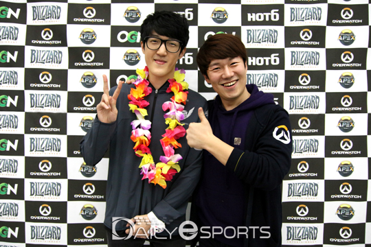 콘박스 스피릿 '명훈' 조성민(왼쪽)과 김혜성 성우.