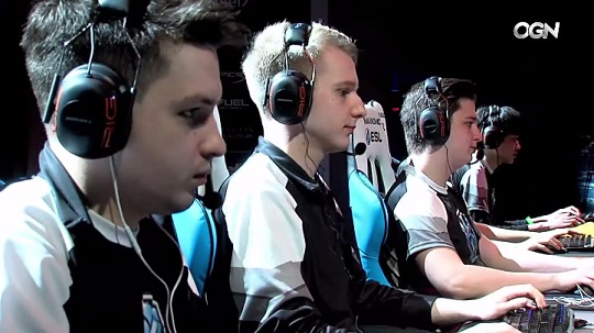 H2k 게이밍. (사진=IEM 월드 챔피언십 중계 캡처)