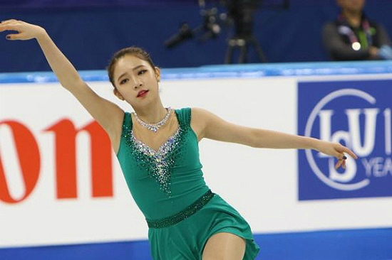 한국여자피겨스케이팅기대주최다빈이2017삿포로동계아시안게임쇼트프로그램에서1위에올랐다.프리스케이팅까지기세를이어간다면금메달사냥도가능할전망이다.(사진=평창동계올림픽조직위제공)