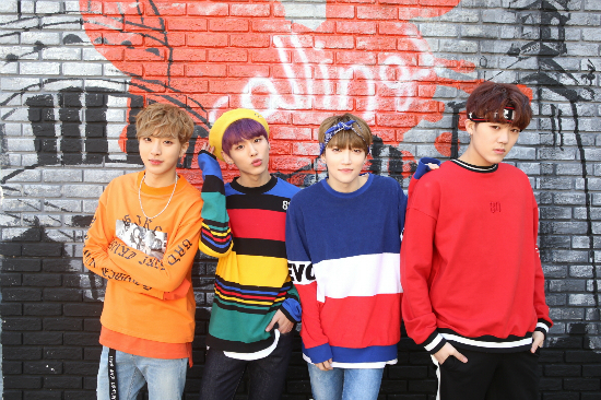 그룹비아이지(B.I.G).왼쪽부터희도,건민,제이훈,벤지(사진=GH엔터테인먼트제공)
