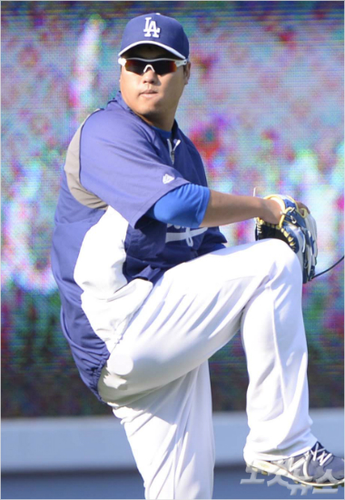 LA다저스류현진.(자료사진=노컷뉴스)