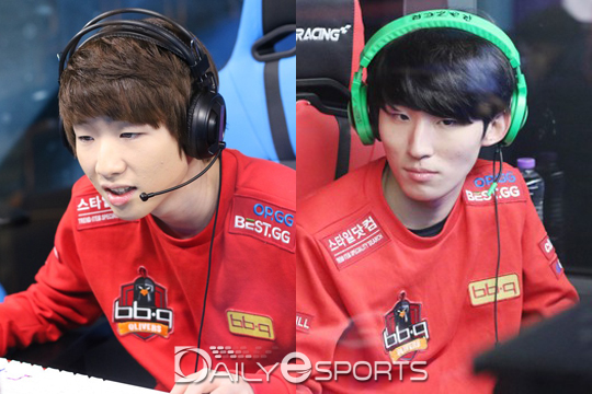 '고스트' 장용준(왼쪽)과 '토토로' 은종섭.