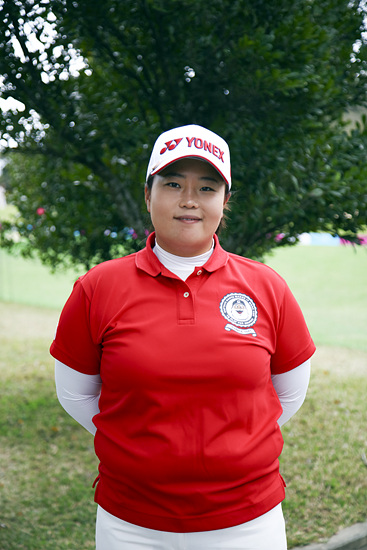 JLPGA투어개막전에서상위권을지키고있는안선주.오키나와=노대겸기자