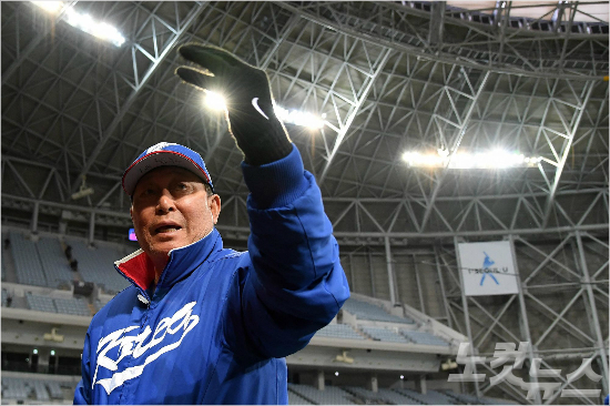 WBC국가대표팀지휘봉을다시잡은김인식감독(사진=노컷뉴스)