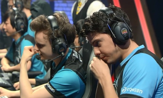 서포터로 출전한 'xPeke' 엔리케 마르티네즈. (사진=EU LCS 중계 캡처)
