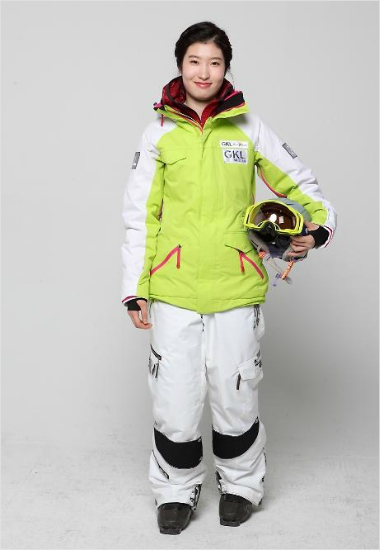 한국스키여자선수중월드컵과세계선수권에서역대최고성적을낸서지원.(자료사진=GKL)