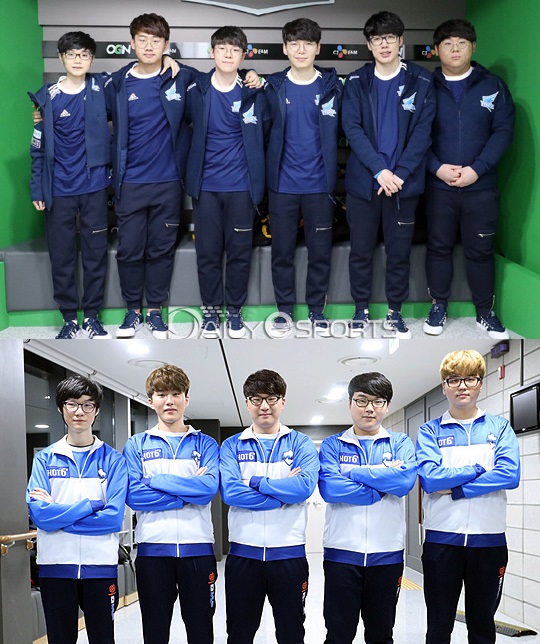 중위권 싸움을 펼치고 있는 아프리카 프릭스(위)와 MVP가 맞대결을 펼친다.