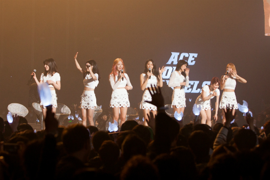 AOA, '성공적' 첫 콘서트 이끈 땀과 눈물