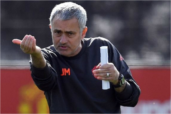 맨체스터유나이티드의조제무리뉴감독.(사진=ESPN영상캡처)