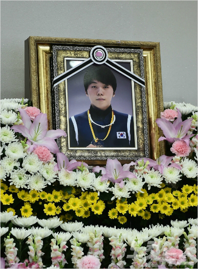지난해10월아쉽게생을마감한전쇼트트랙국가대표노진규.(자료사진)