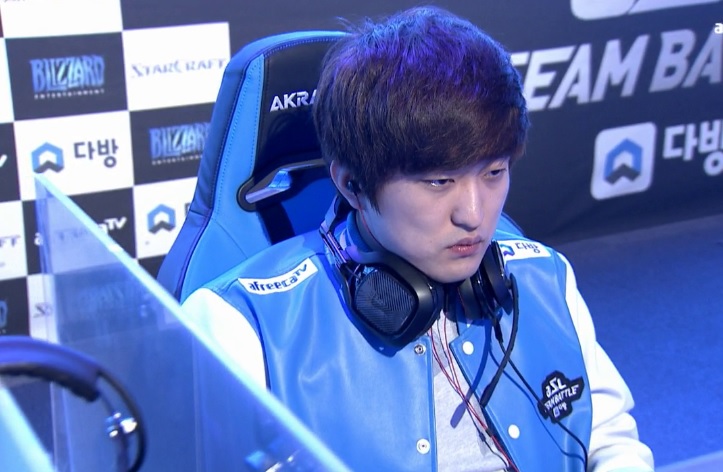 이영호 팀의 에이스 이영호(사진=아프리카TV 생중계 화면 캡처).