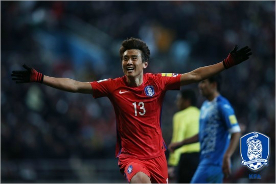 구자철은자신의A매치18골가운데7골을결승골로장식하며큰경기에유독강한면모를선보였다.(사진=대한축구협회제공)